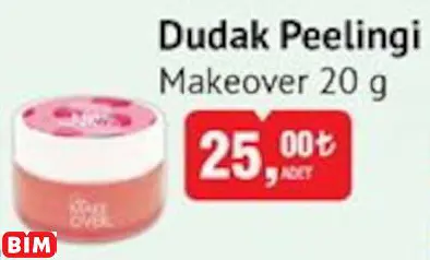 MAKEOVER DUDAK PEELİNGİ